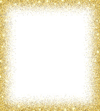 Gold Glitter Background.