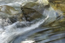 Water Flowing Over Rocks