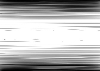 Wall Mural - comic book black and white horizontal lines background rectangle