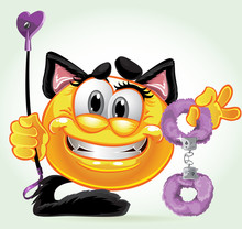 Cute Smile With Cuffs Offers To Play