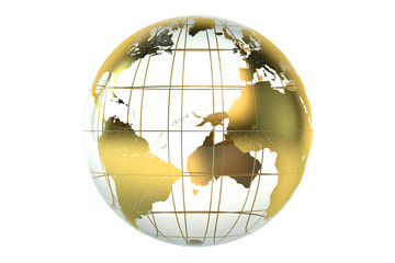 abstract globe