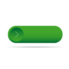 Wall Mural - empty green button for web vector