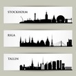 City skylines banners