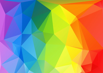 Sticker - multicolored background