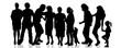 © majivecka - Vector silhouettes.