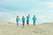 © aletia2011 - Grandparents with grandchildren on  beach