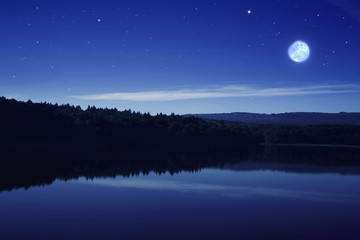 Wall Mural - quiet summer night