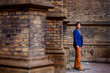 © Aleksei Zakharov - portrait of young man, dressed in a blue jacket