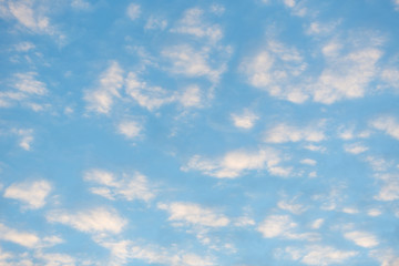 Wall Mural - Blue sky with clouds