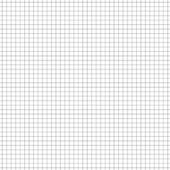 Wall Mural - Seamless grid, mesh pattern. millimeter, graph paper background.