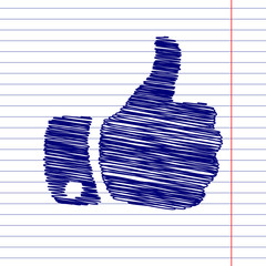 Hand sign illustration