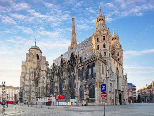 Plakat Katedra St. Stephan w Wiedniu, Austria