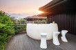 © zhu difeng - elegant furniture and design in modern patio