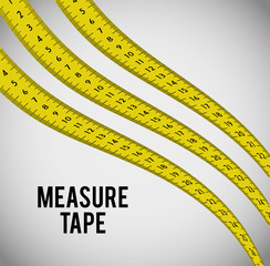 Poster - Measure tape and dieting