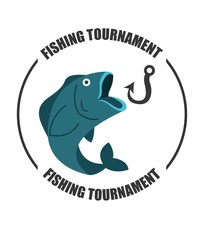 Poster - fishing tournament design 