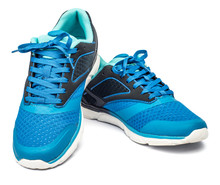 university blue trainers