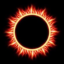 Solar Eclipse Template