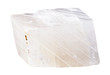 piece of white calcite mineral stone
