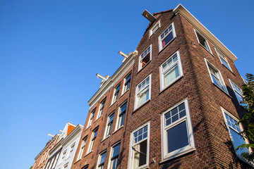 Wall Mural - Traditional house close-up. Amsterdam - Netherland.