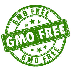 Wall Mural - Gmo free stamp