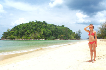 Child on a beach