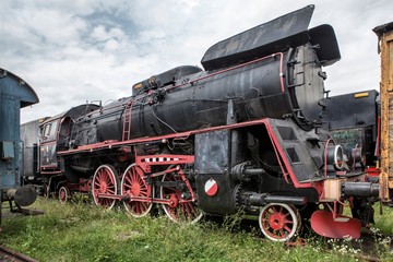 The old steam locomotive