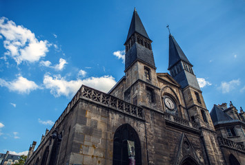 PARIS, FRANCE - AUGUST 30, 2015: St. Pierre du Gros Caillou in Paris, France.