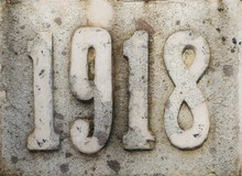 Year 1918 Carved In The Stone, The Years Of World War I