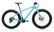© vladstar - New blue bicycle isolated on a white