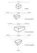 isometric and perspective drawing vector
