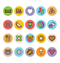 Baby Vector Icons 2