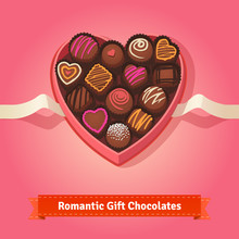 Valentine's Day, Birthday Chocolates In Box