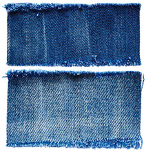 Pieces Of Jeans Fabric