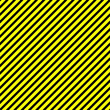 © Wiktoria Matynia - Industrial striped road warning yellow-black pattern vector