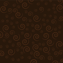 Brown Swirl Background Vector