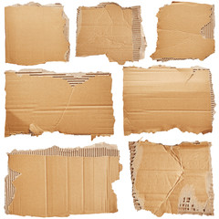 Wall Mural - Set of pieces of cardboard