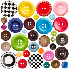 set of sewing buttons