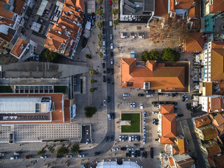 Wall Mural - Top View of Cascais Streets, Portugal