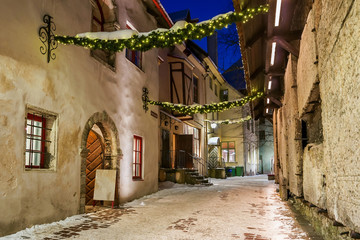 Scenic view of Tallinn's streets