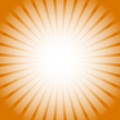 Poster - Abstract starburst, sunburst background. Radiating, converging l