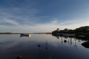 LEON, NICARAGUA, on December 11, 2015: Las Peñitas beach view, from Leon, Nicaragua