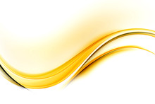 Awesome Abstract Yellow Wave Design