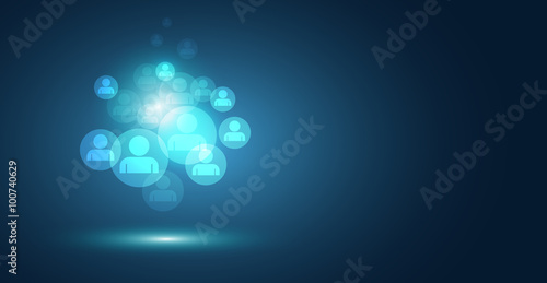 Fotografía utente, utenti, internet, connessione, rete