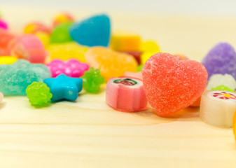 Wall Mural - colorful Japanese candy