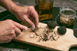 Cutting truffles