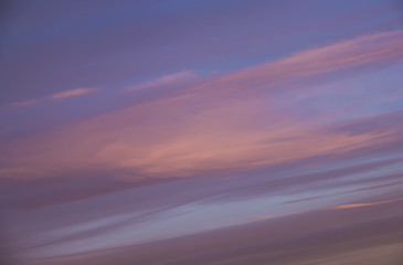 Wall Mural - abstract background with defocused beautiful colorful flame clouds in the sky