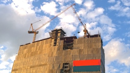  The condominium Construction site