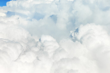 Wall Mural - clouds in the blue sky