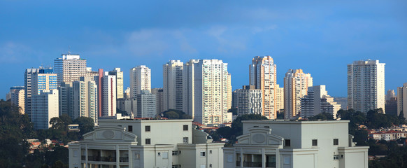 Wall Mural - Apartment buildings in the city of Sao Paulo