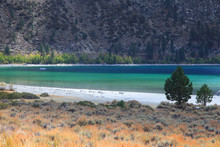 Scenic June Lake Landscape In Eastern Sierra Mountains